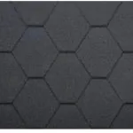 Czarny gont bitumiczny